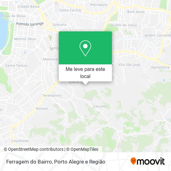 Ferragem do Bairro mapa