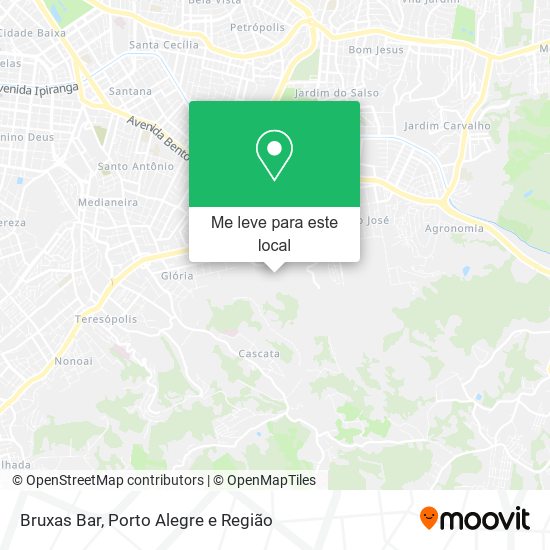 Bruxas Bar mapa