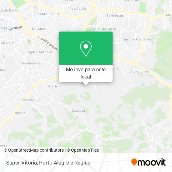 Super Vitoria mapa