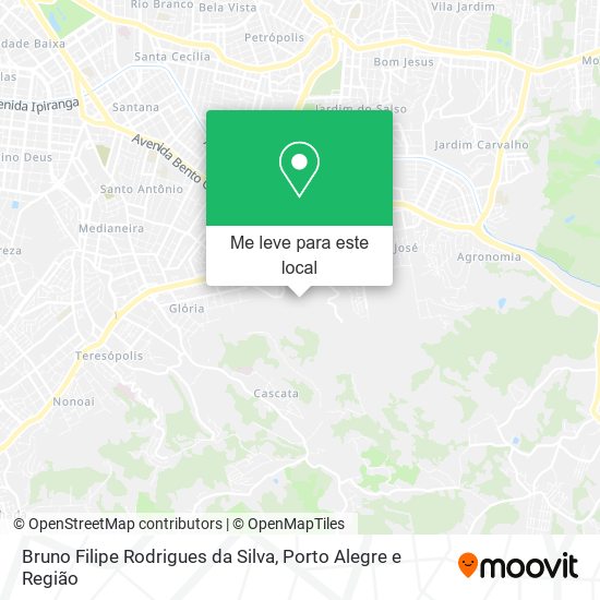 Bruno Filipe Rodrigues da Silva mapa