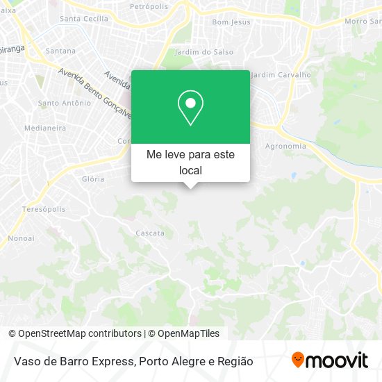 Vaso de Barro Express mapa