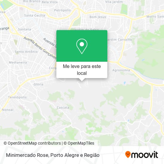 Minimercado Rose mapa