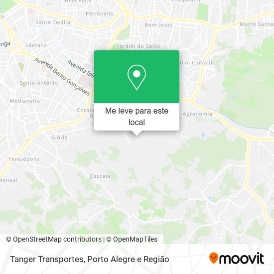 Tanger Transportes mapa