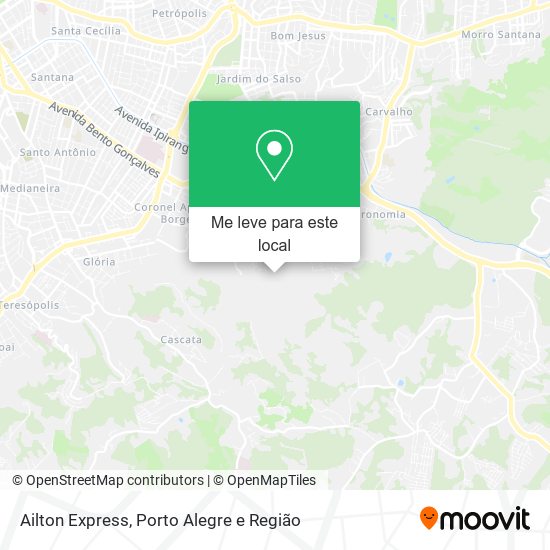 Ailton Express mapa