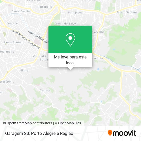 Garagem 23 mapa