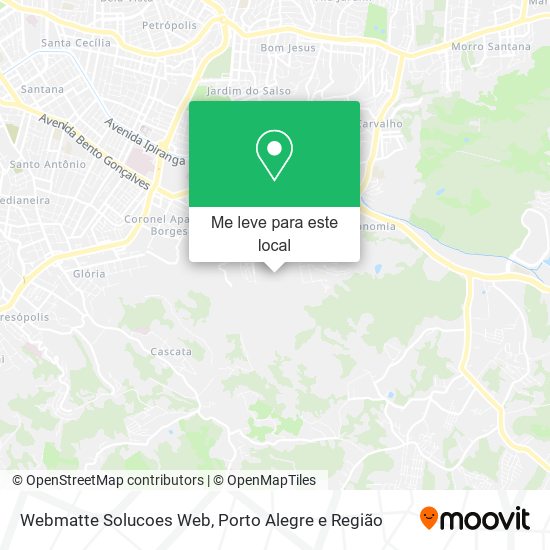 Webmatte Solucoes Web mapa