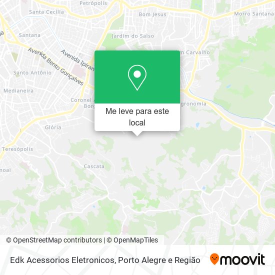 Edk Acessorios Eletronicos mapa