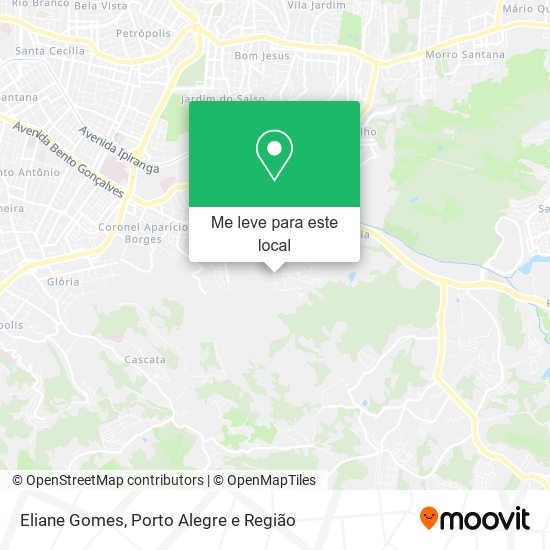 Eliane Gomes mapa