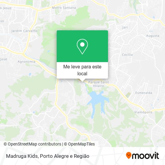 Madruga Kids mapa