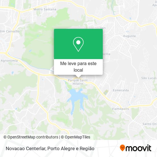 Novacao Centerlar mapa