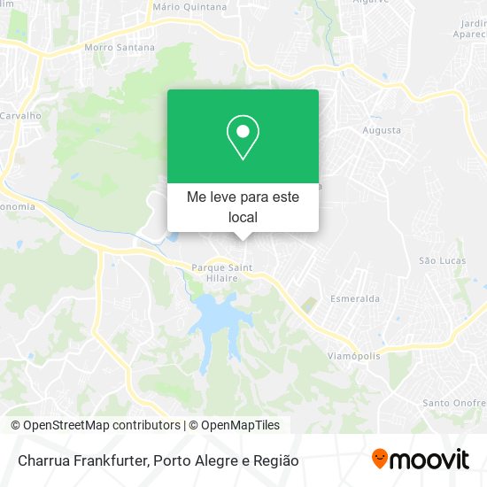 Charrua Frankfurter mapa