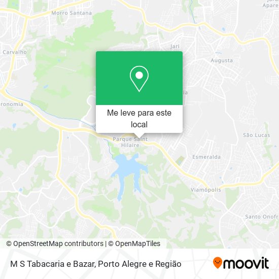 M S Tabacaria e Bazar mapa