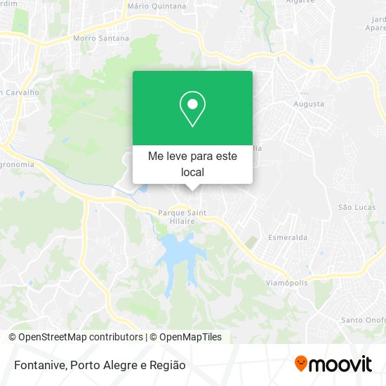 Fontanive mapa
