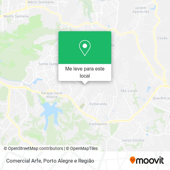 Comercial Arfe mapa