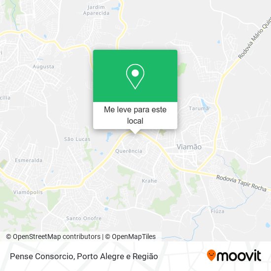 Pense Consorcio mapa