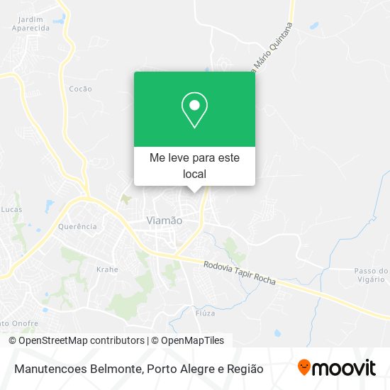 Manutencoes Belmonte mapa