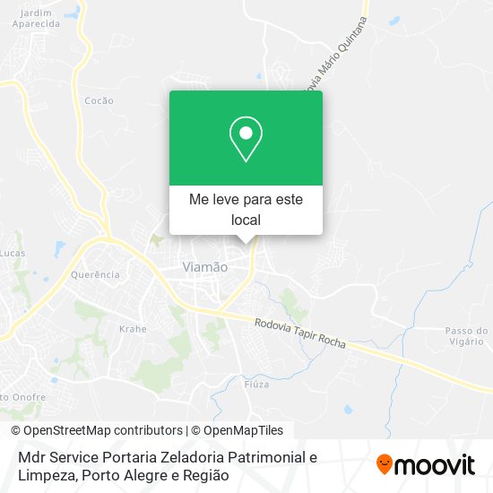Mdr Service Portaria Zeladoria Patrimonial e Limpeza mapa