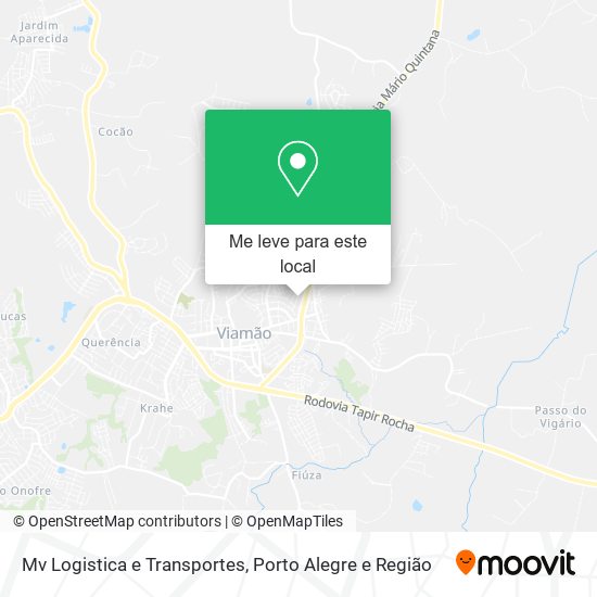 Mv Logistica e Transportes mapa
