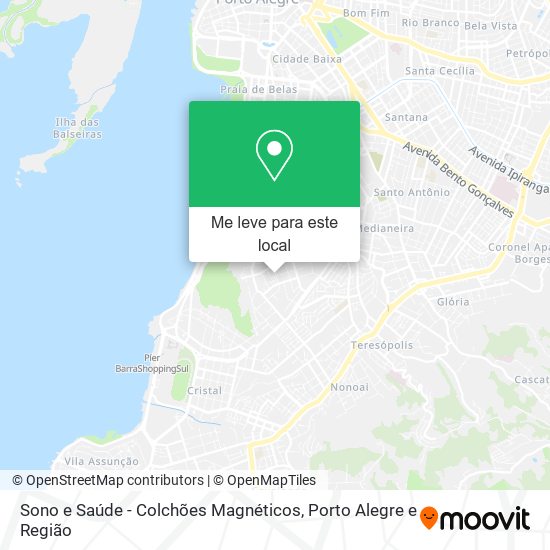 Sono e Saúde - Colchões Magnéticos mapa
