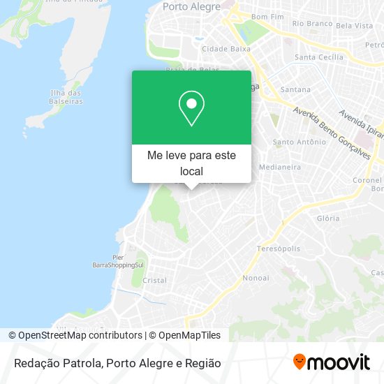 Redação Patrola mapa