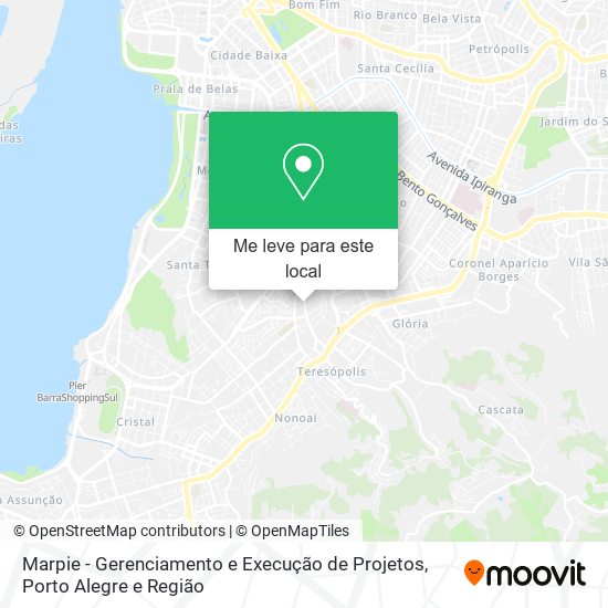 Marpie - Gerenciamento e Execução de Projetos mapa