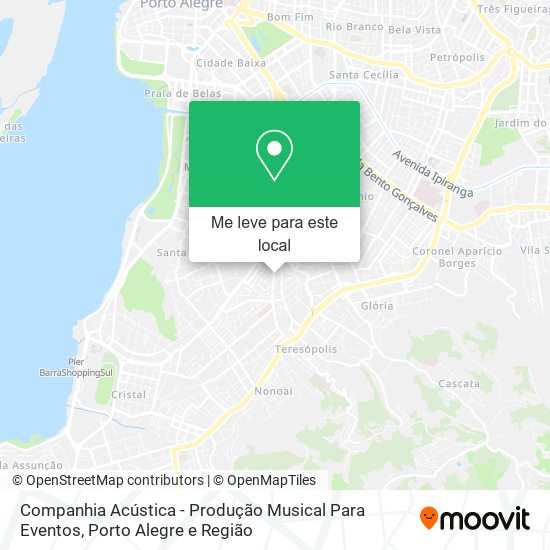 Companhia Acústica - Produção Musical Para Eventos mapa