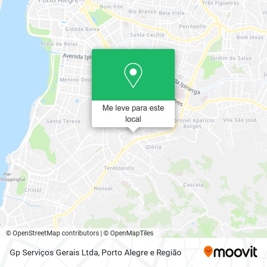 Gp Serviços Gerais Ltda mapa