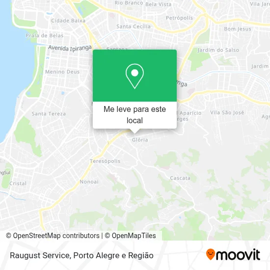 Raugust Service mapa