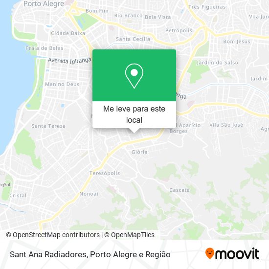 Sant Ana Radiadores mapa