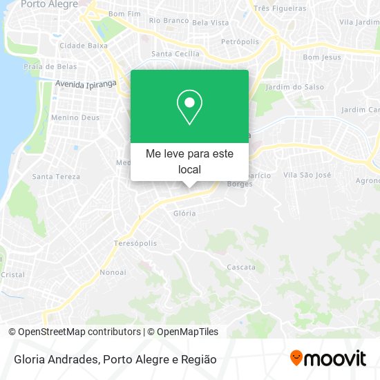 Gloria Andrades mapa