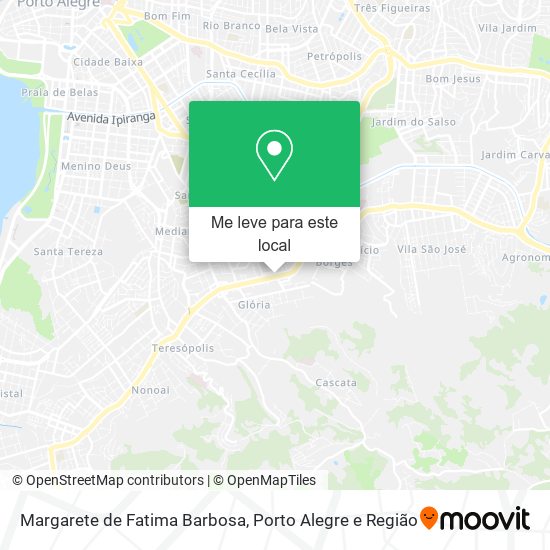 Margarete de Fatima Barbosa mapa