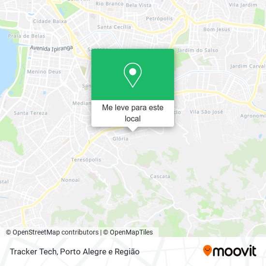 Tracker Tech mapa