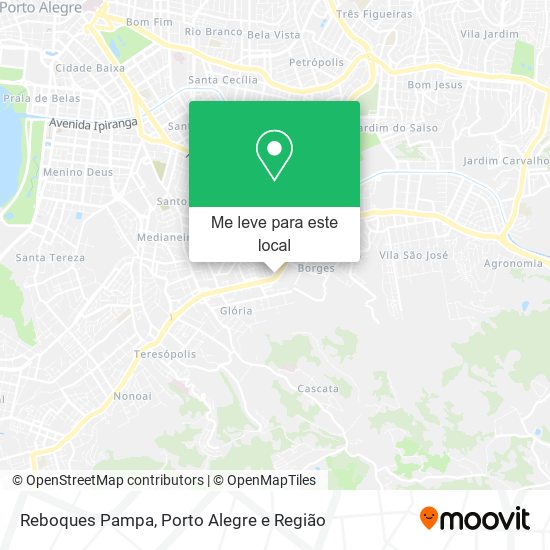 Reboques Pampa mapa