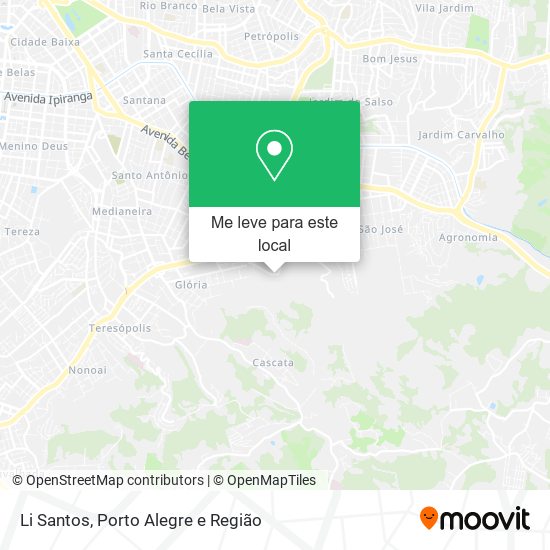 Li Santos mapa