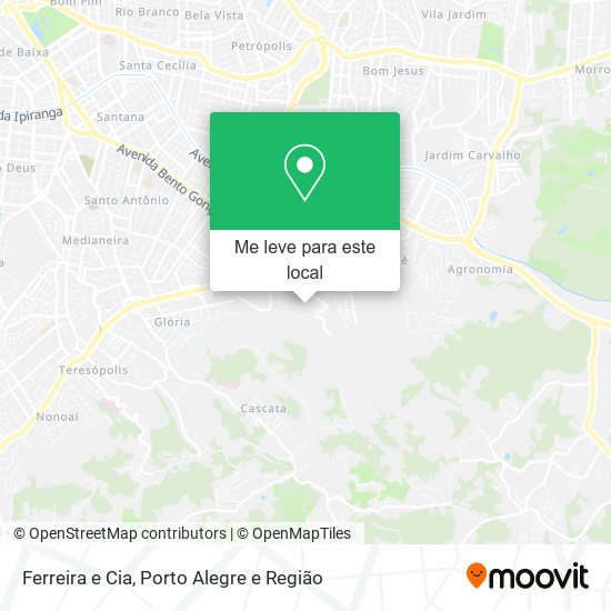 Ferreira e Cia mapa