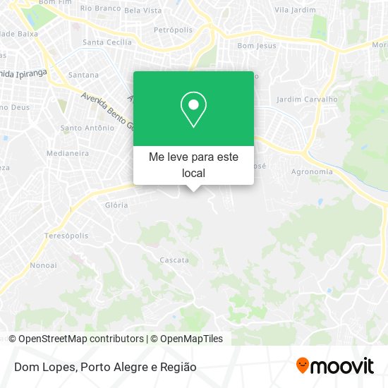 Dom Lopes mapa
