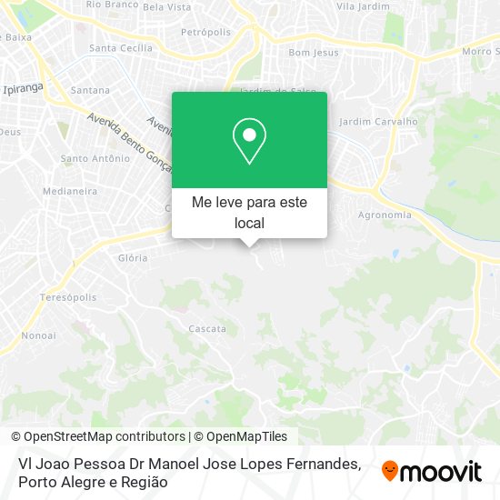 Vl Joao Pessoa Dr Manoel Jose Lopes Fernandes mapa