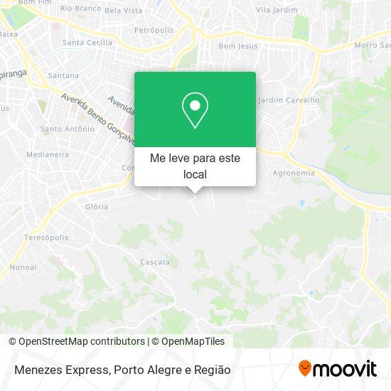 Menezes Express mapa