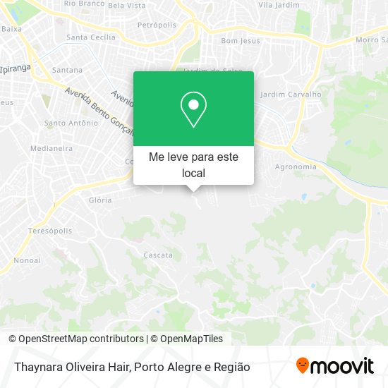 Thaynara Oliveira Hair mapa