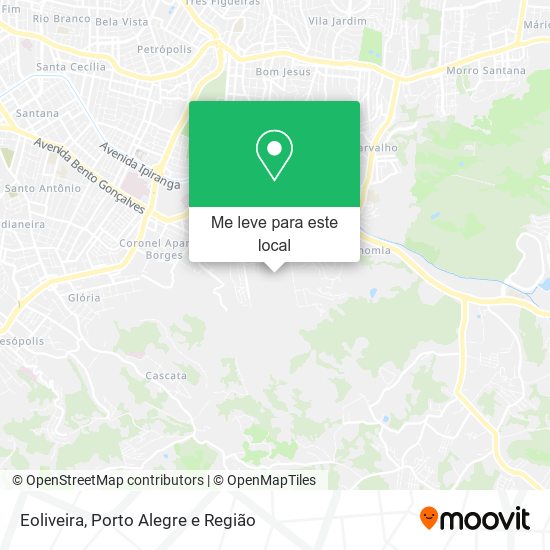 Eoliveira mapa