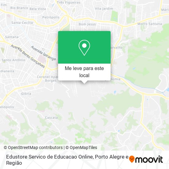 Edustore Servico de Educacao Online mapa