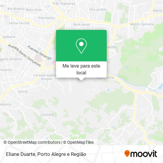 Eliane Duarte mapa