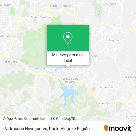 Vidracaria Navegantes mapa