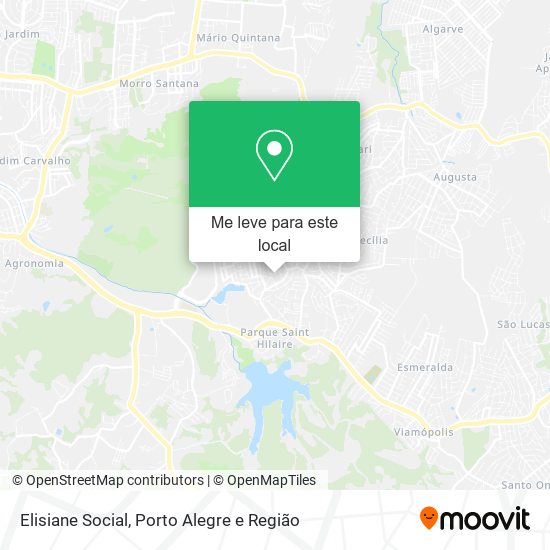 Elisiane Social mapa