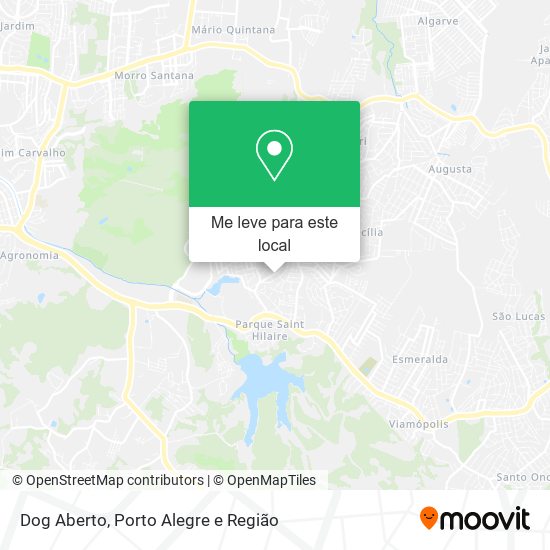 Dog Aberto mapa