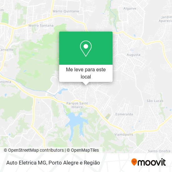 Auto Eletrica MG mapa