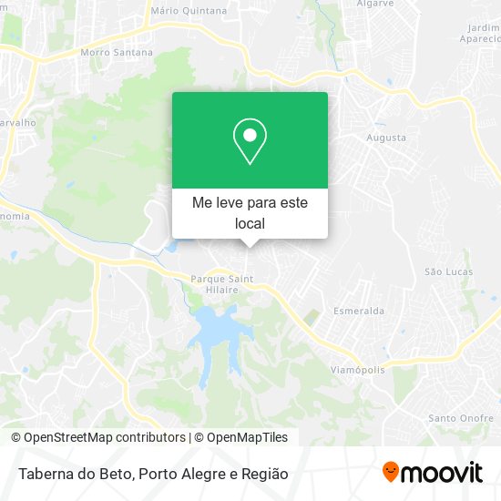 Taberna do Beto mapa