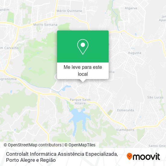 Controlalt Informática Assistência Especializada mapa