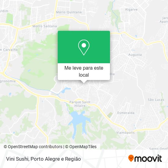 Vini Sushi mapa