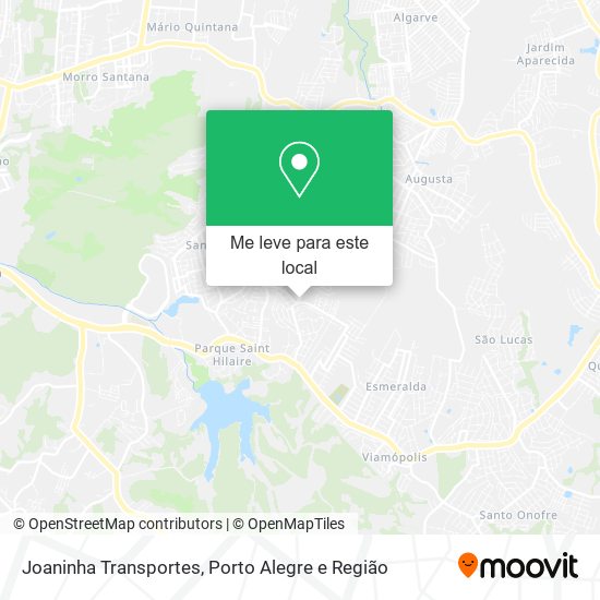 Joaninha Transportes mapa